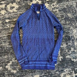 Athleta seamless 1/4 zip